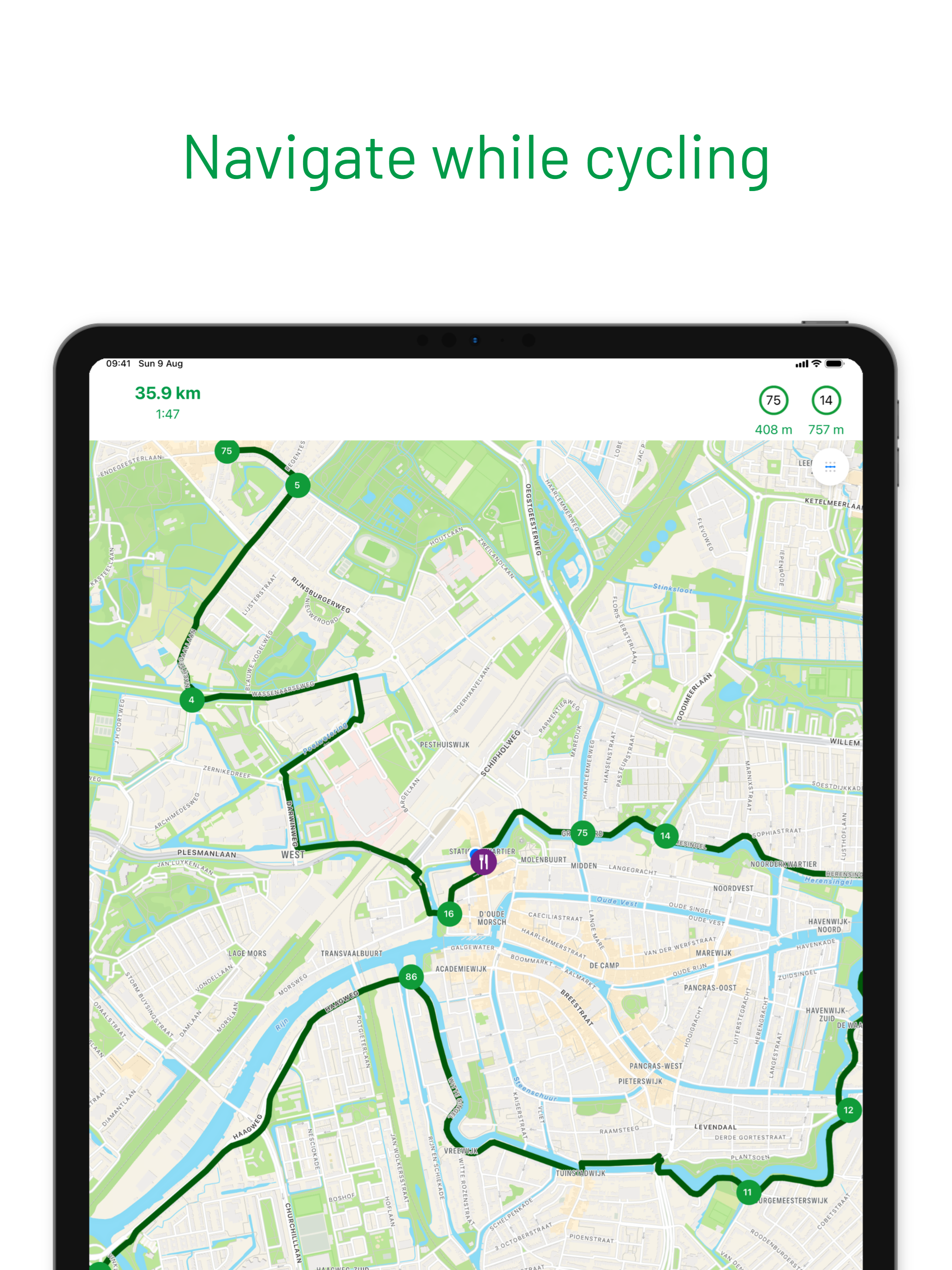 Fietsroutenetwerk screenshot 11