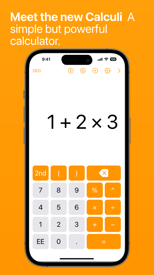 #2. Calculi: Scientific Calculator (iOS) 由: Michael Natole, Jr.