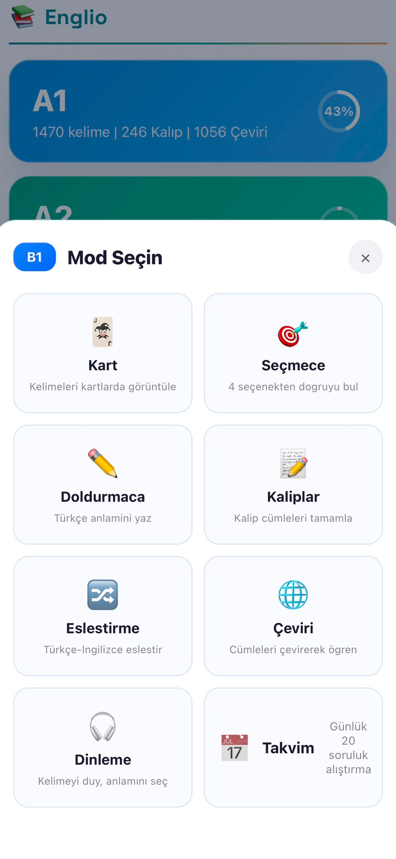 Englio: Kolay İngilizce Öğren screenshot 4