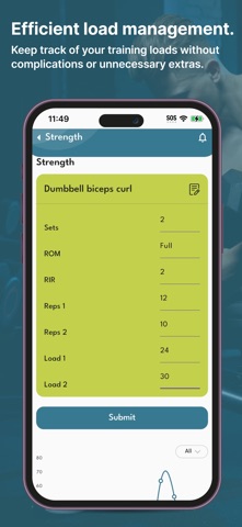 Fitness Metrics screenshot
