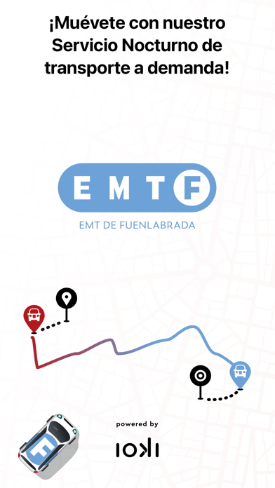 EMTF transporte a demanda Screenshot
