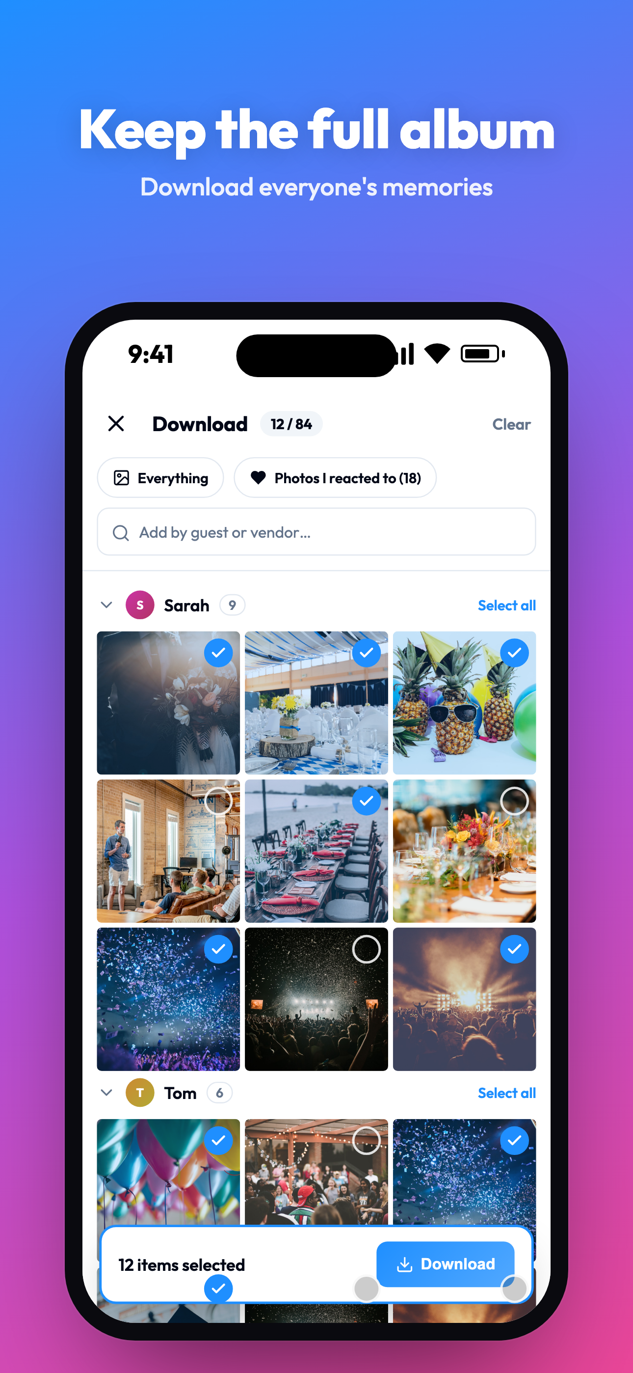 PhotoShare Events