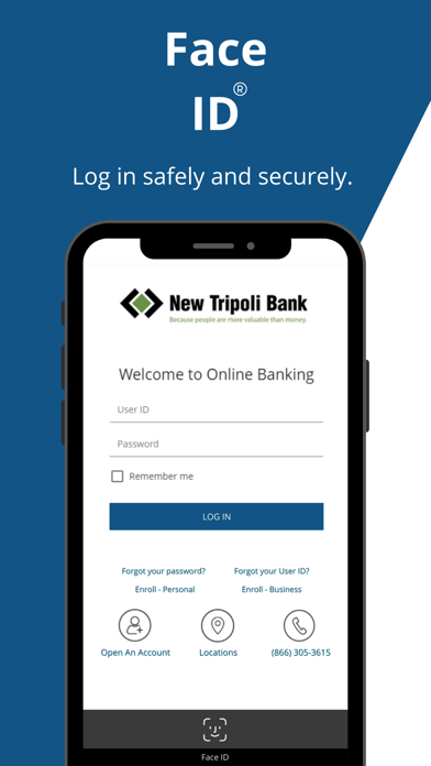 New Tripoli Bank Mobile Screenshot