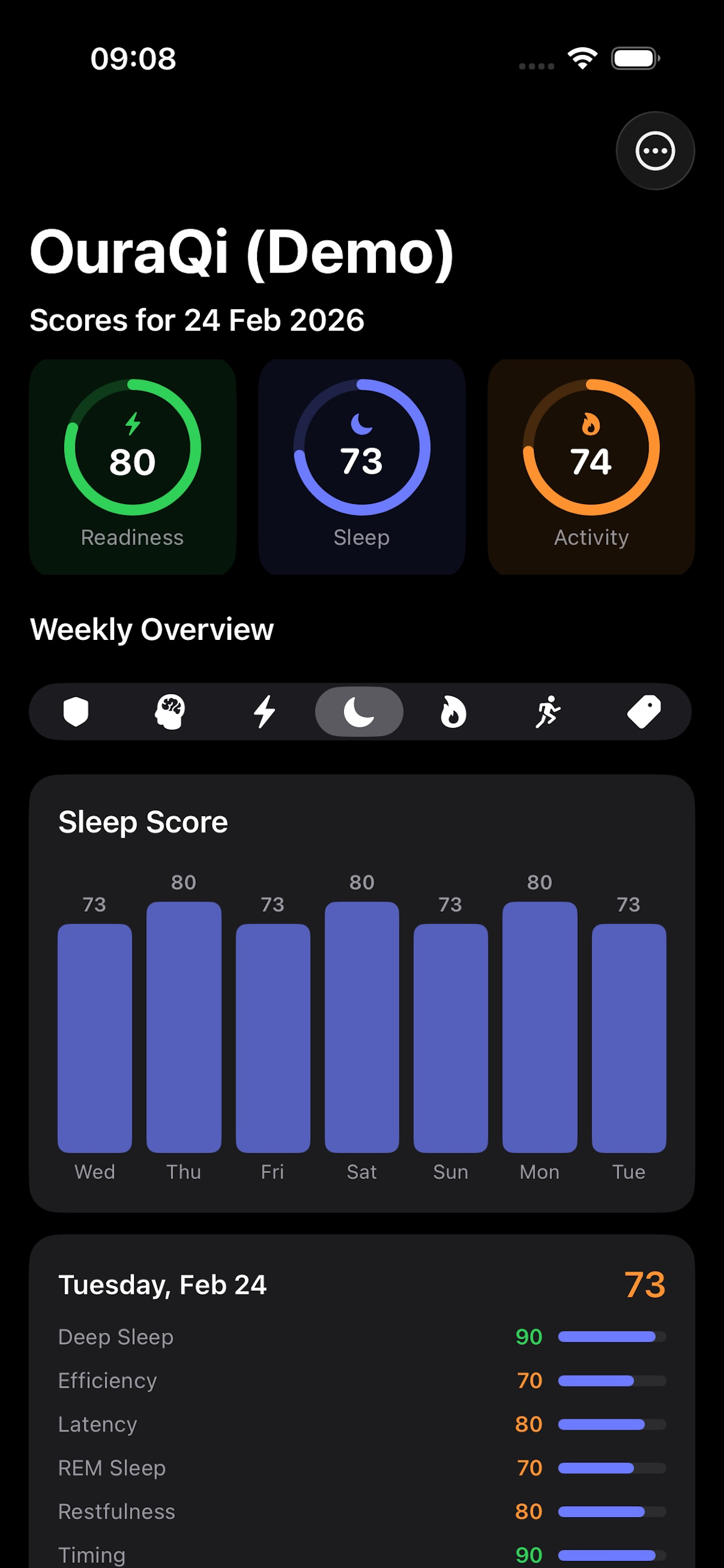 OuraQi - Your Ring In A Month screenshot 4