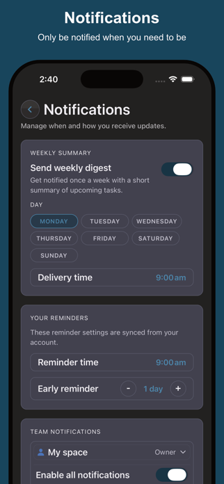 Orbit - Team Tasks Screenshot 5 of 7