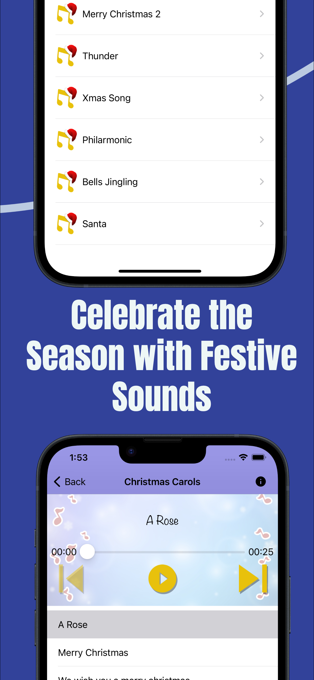 Christmas Ringtones & Songs screenshot 3