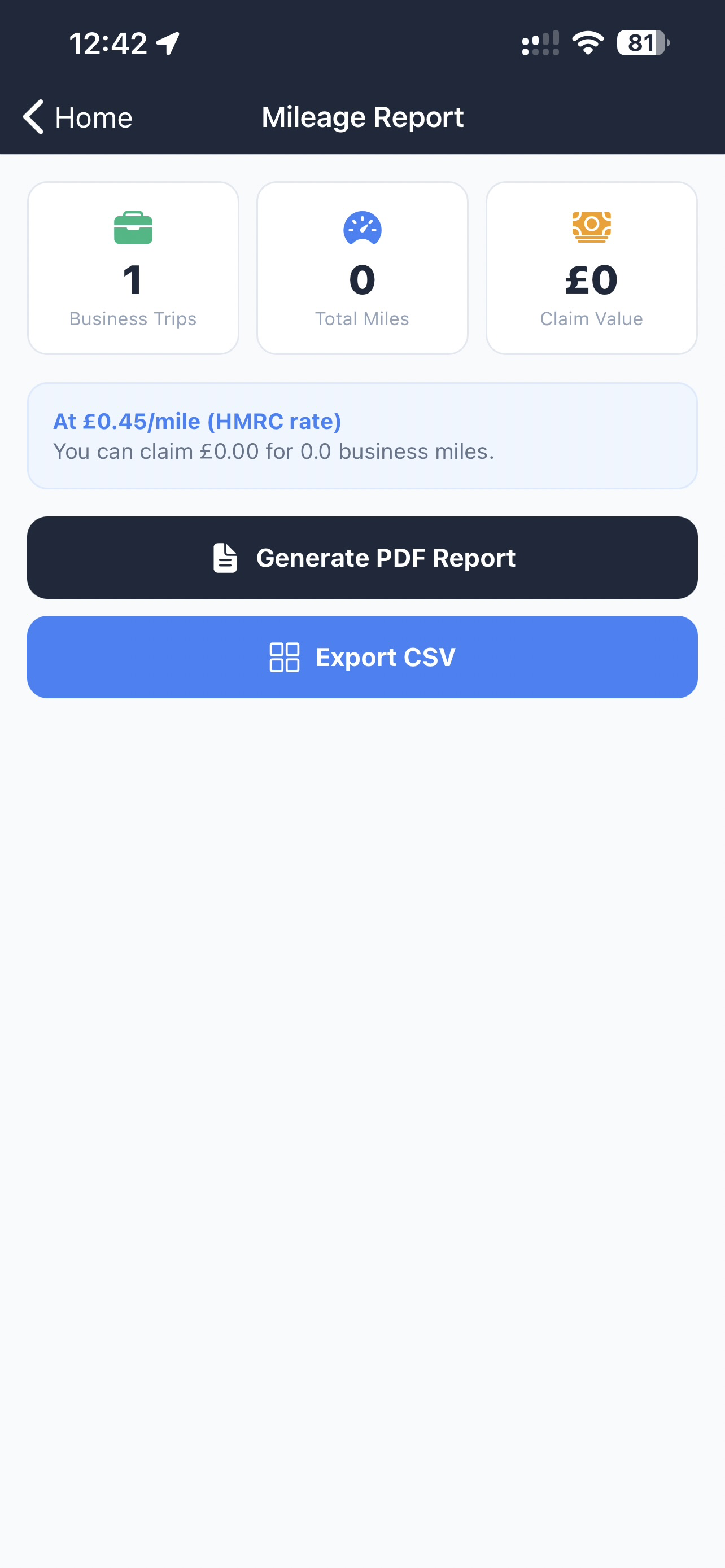 Milezy: Mile Tracker screenshot 7