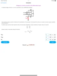 Operational Amplifiers Pro ipad bilder 1