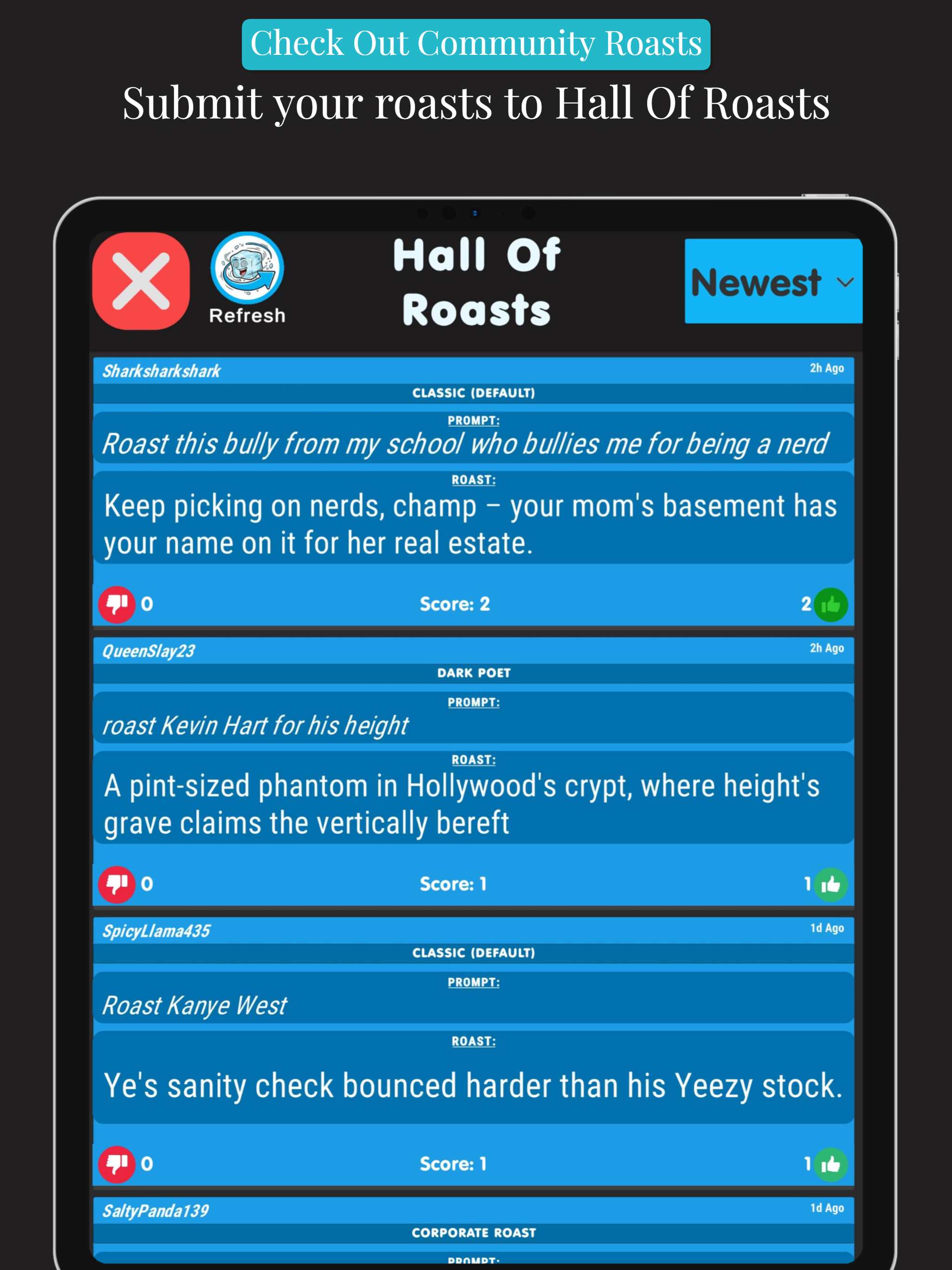 Roast Royale: AI Roast GPT