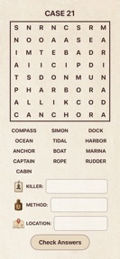 Word Search Game: ClueSearch screenshot