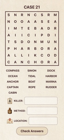 Word Search Game: ClueSearch iPhone screenshot