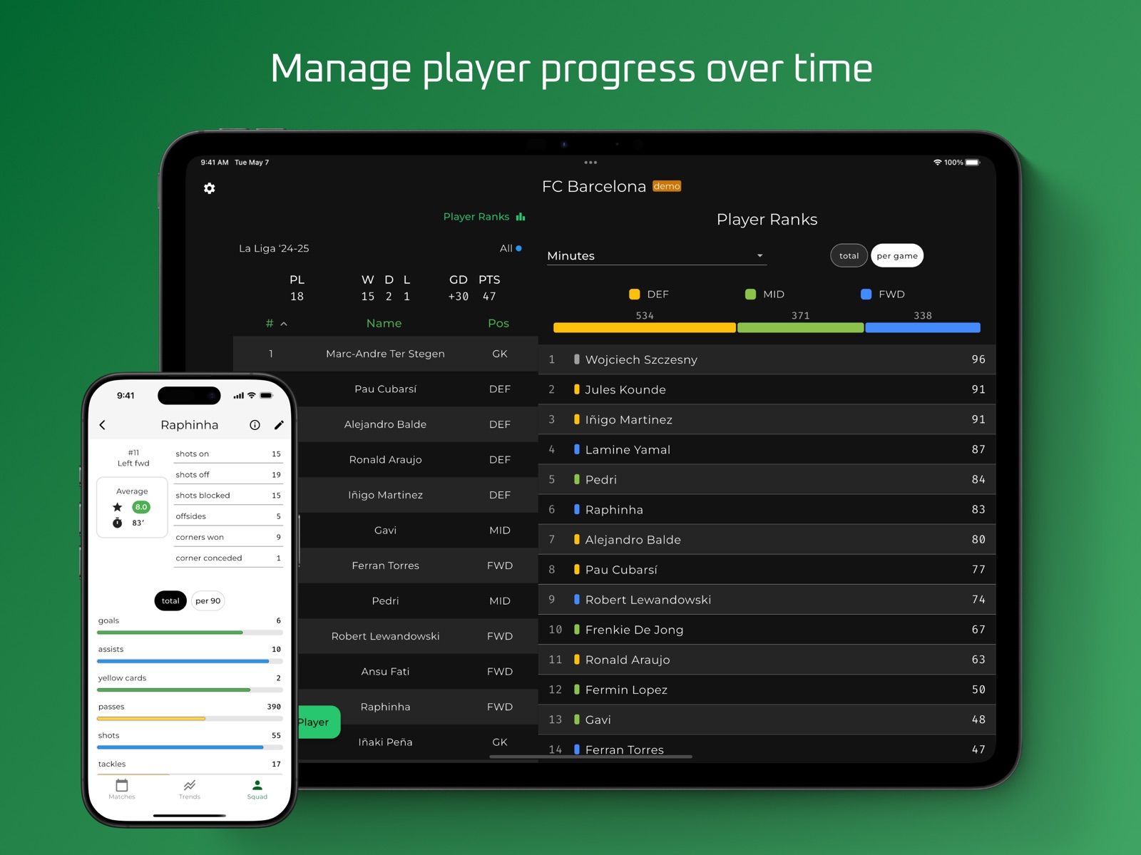 Statpad: Track Your Soccer ipad screenshot 3