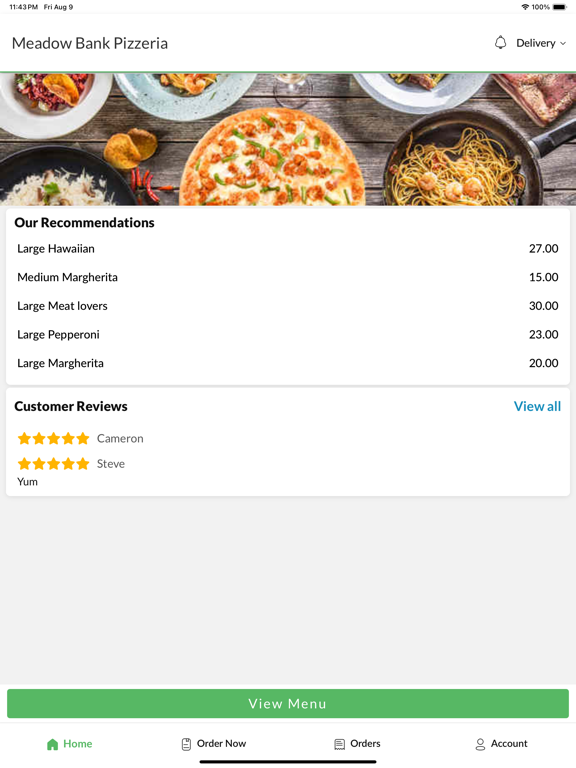Screenshot #5 pour Meadow Bank Pizzeria
