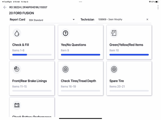 Service Flex - Technician iPad screenshot 7 - Business app
