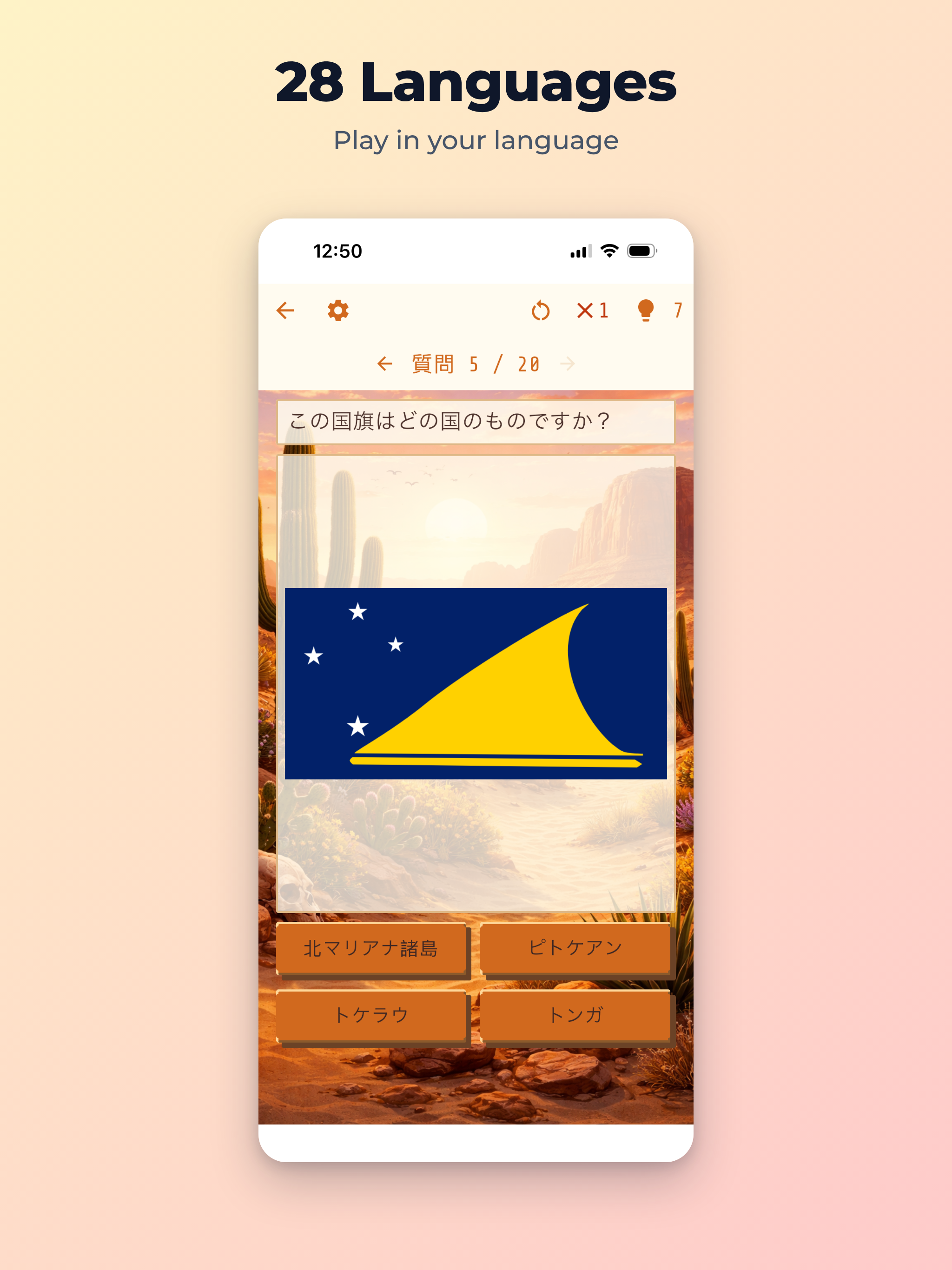 Flag Quiz: Country & Capital screenshot 15