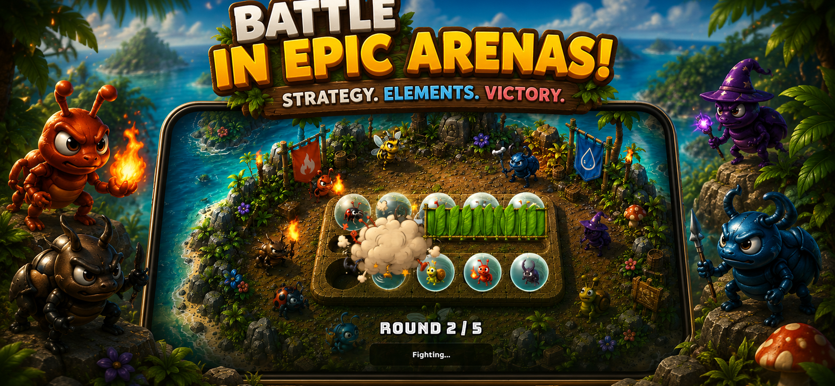 Bug Fight Arena screenshot 4
