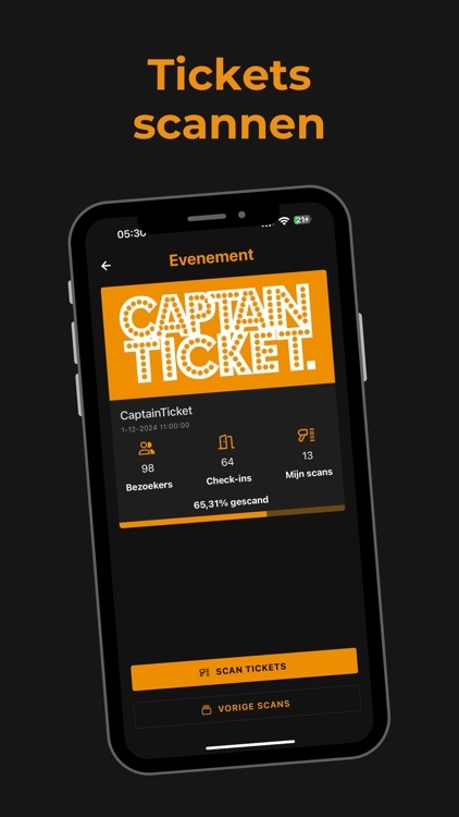 CaptainTicket Scanner