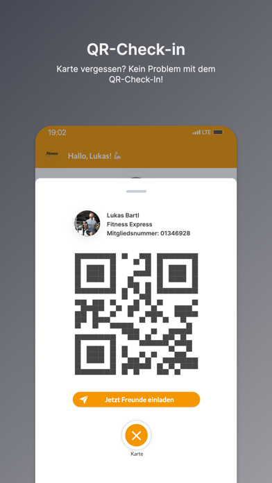 Fitness Express Screenshot