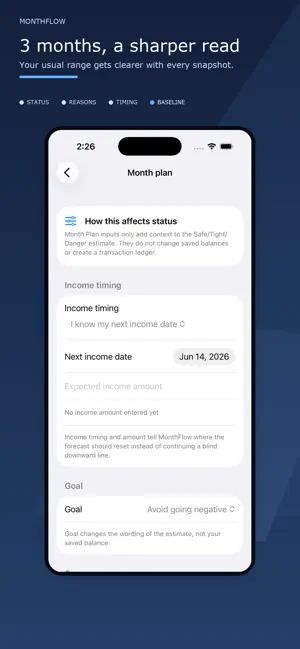 MonthFlow screenshot 3
