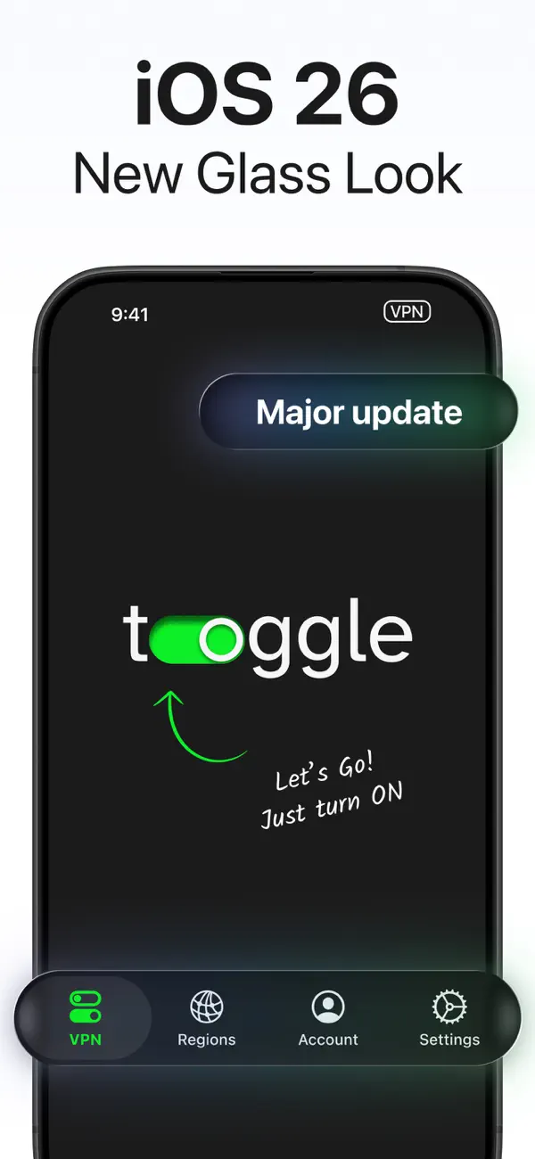 #1. Toggle VPN for Secure Internet (iOS) Által: Toggle