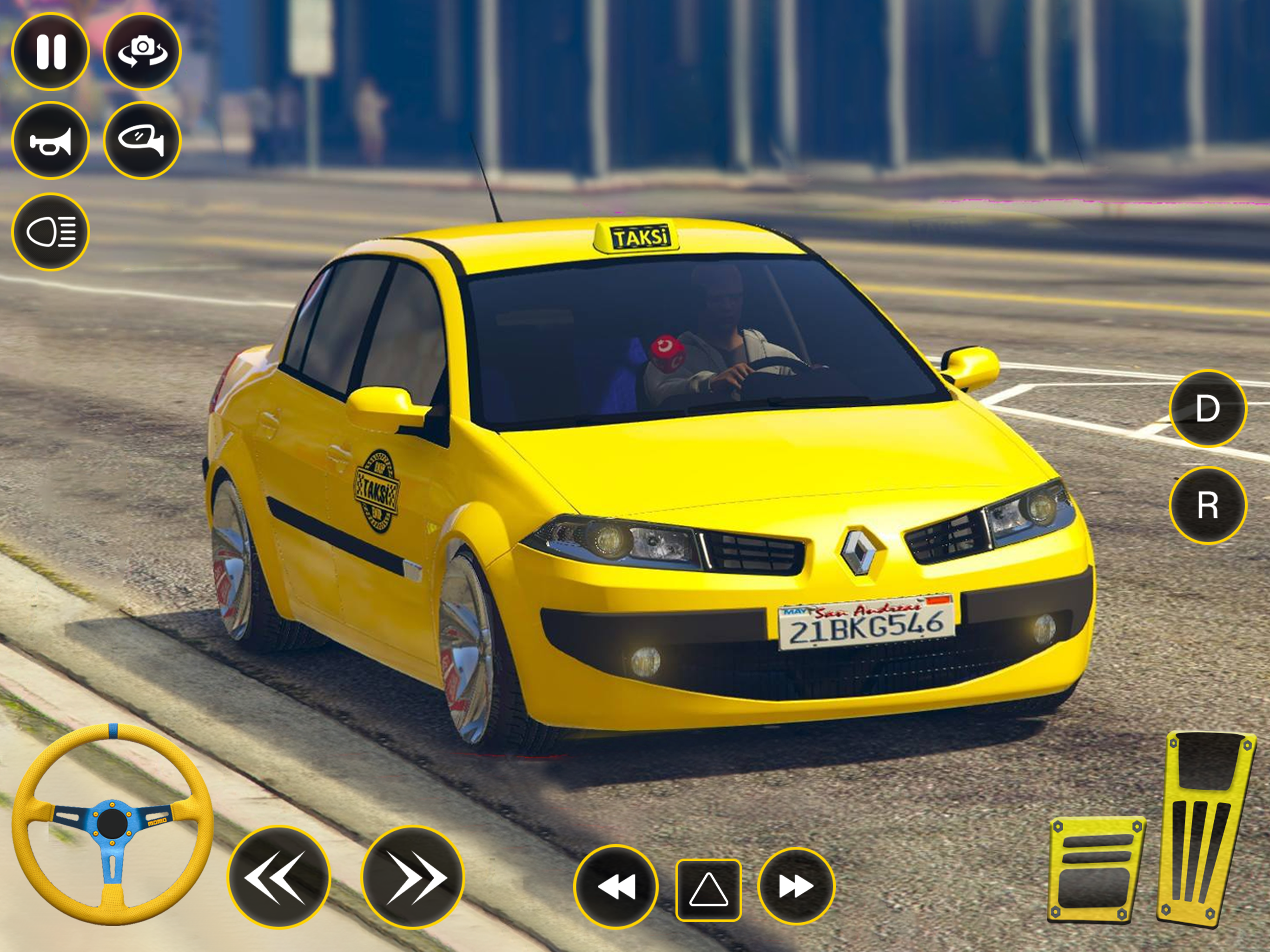 Taxi Car Simulator park Games
