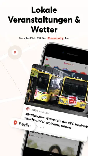 Screenshot von Opera News-topaktuell & Lokal auf dem iPhone 5