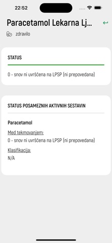 Preveri zdravilo screenshot