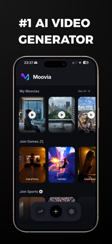Moovia: AI Video Generator screenshot