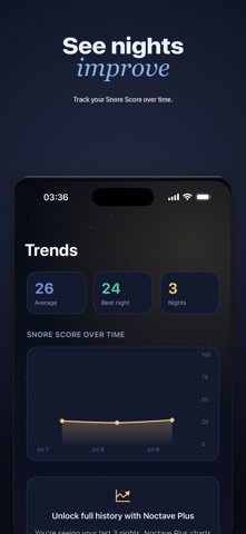Noctave: Snore Recorder Screenshot 6 of 8