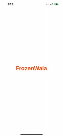 Frozenwala screenshot