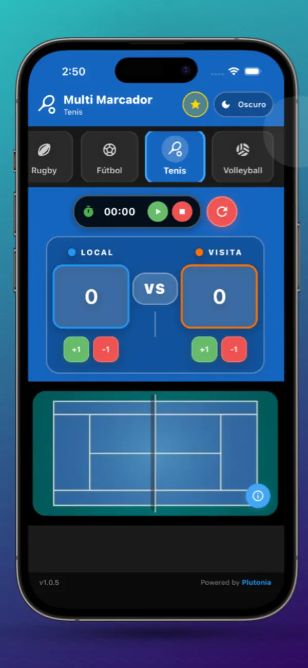 Screenshot #3 pour Multi Marcador Deportivo