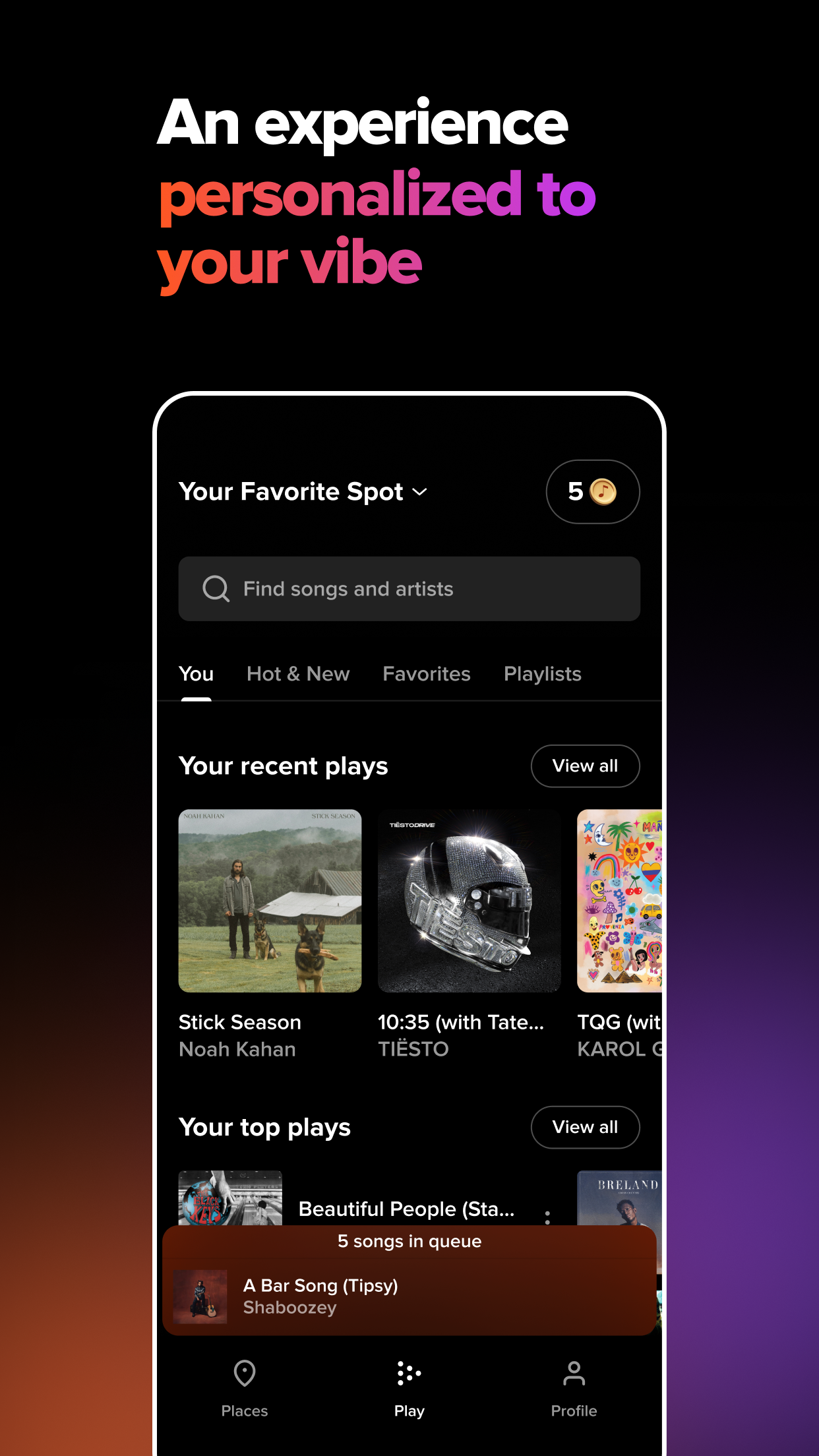 TouchTunes: Control Bar Music screenshot 4