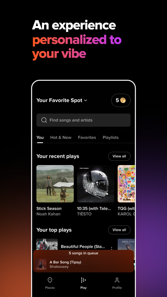 #4. TouchTunes: Control Bar Music (iOS) 由: TouchTunes Interactive Network