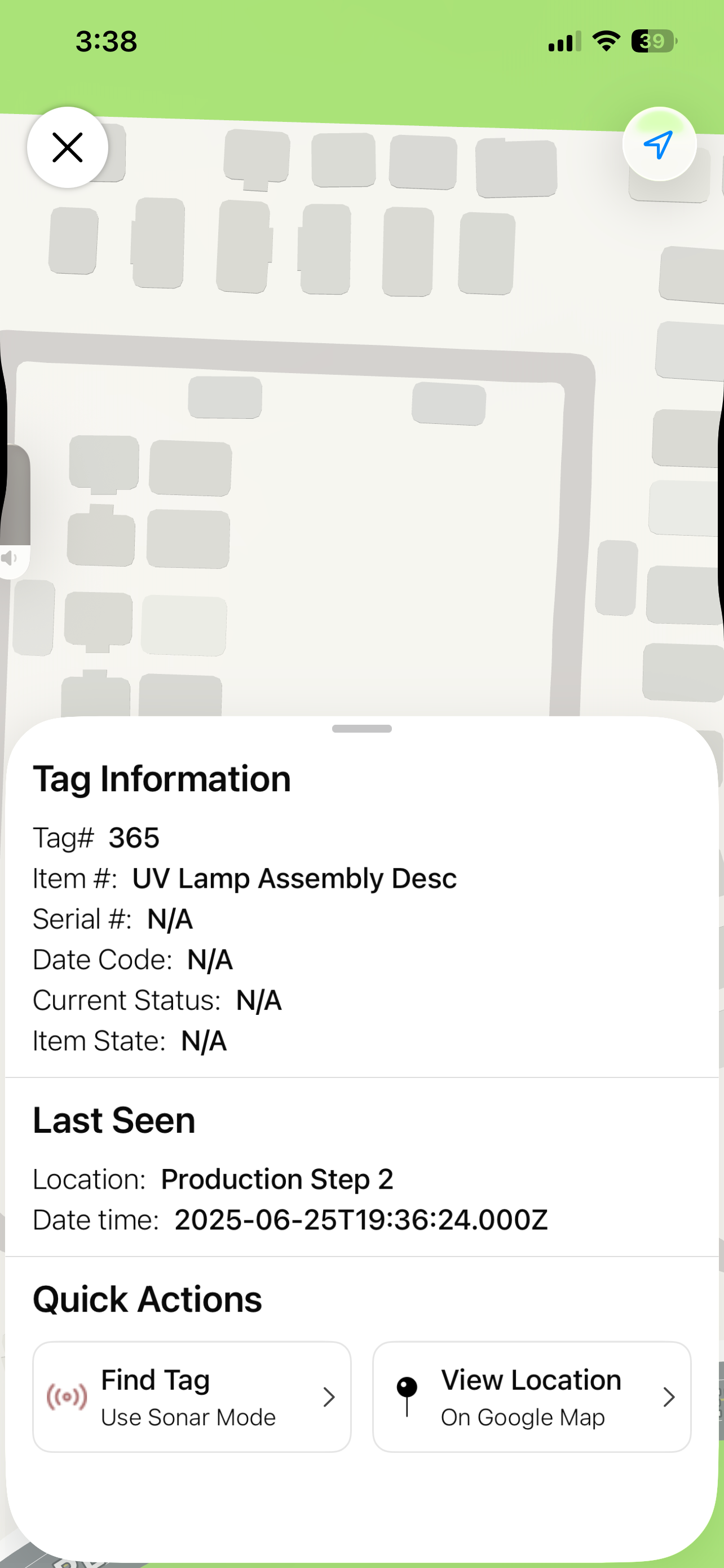 FactorySense App screenshot 5