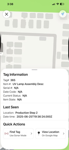 FactorySense App screenshot