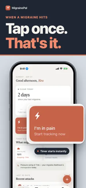 Migraine Pal: Pain Diary screenshot 2