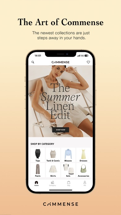 Commense - Latest Trends Shop Screenshot