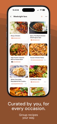 Recipe Fox - Save, Cook, Log screenshot