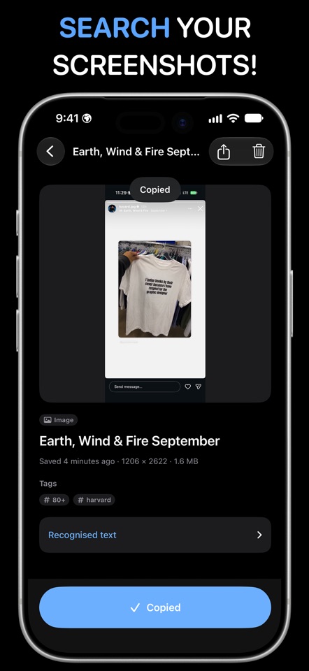 TopDrawer: Snippets & Files screenshot 1