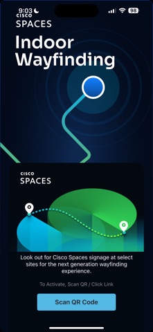 Cisco Spaces screenshot
