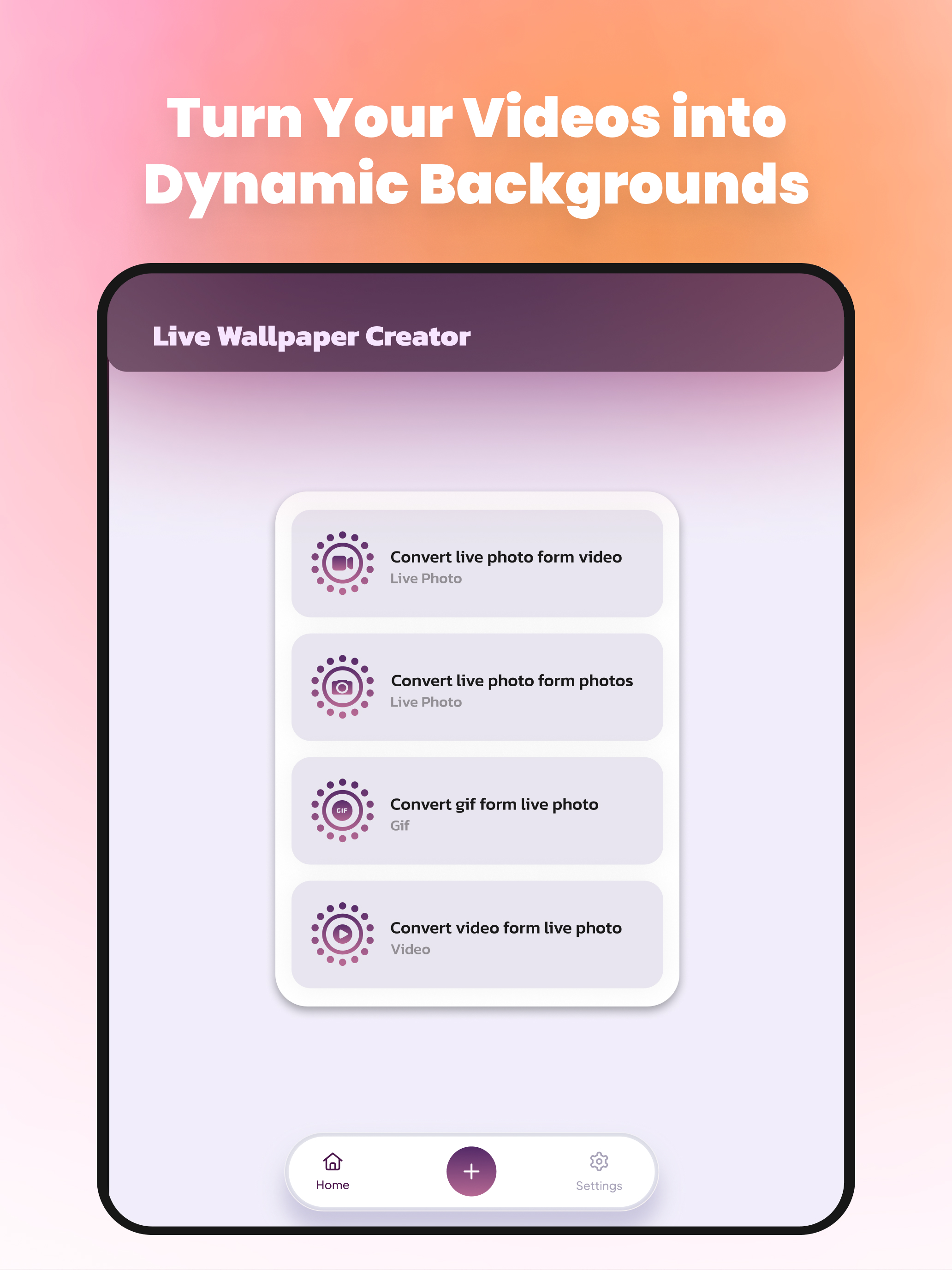 Live Wallpaper Maker: HD 4K screenshot 17