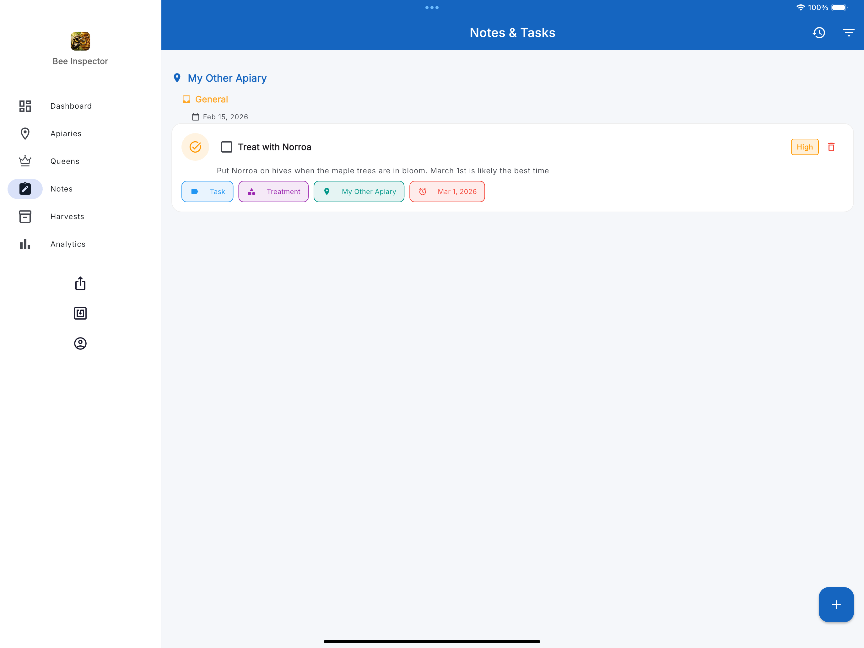 Bee Inspector: Hive Manager