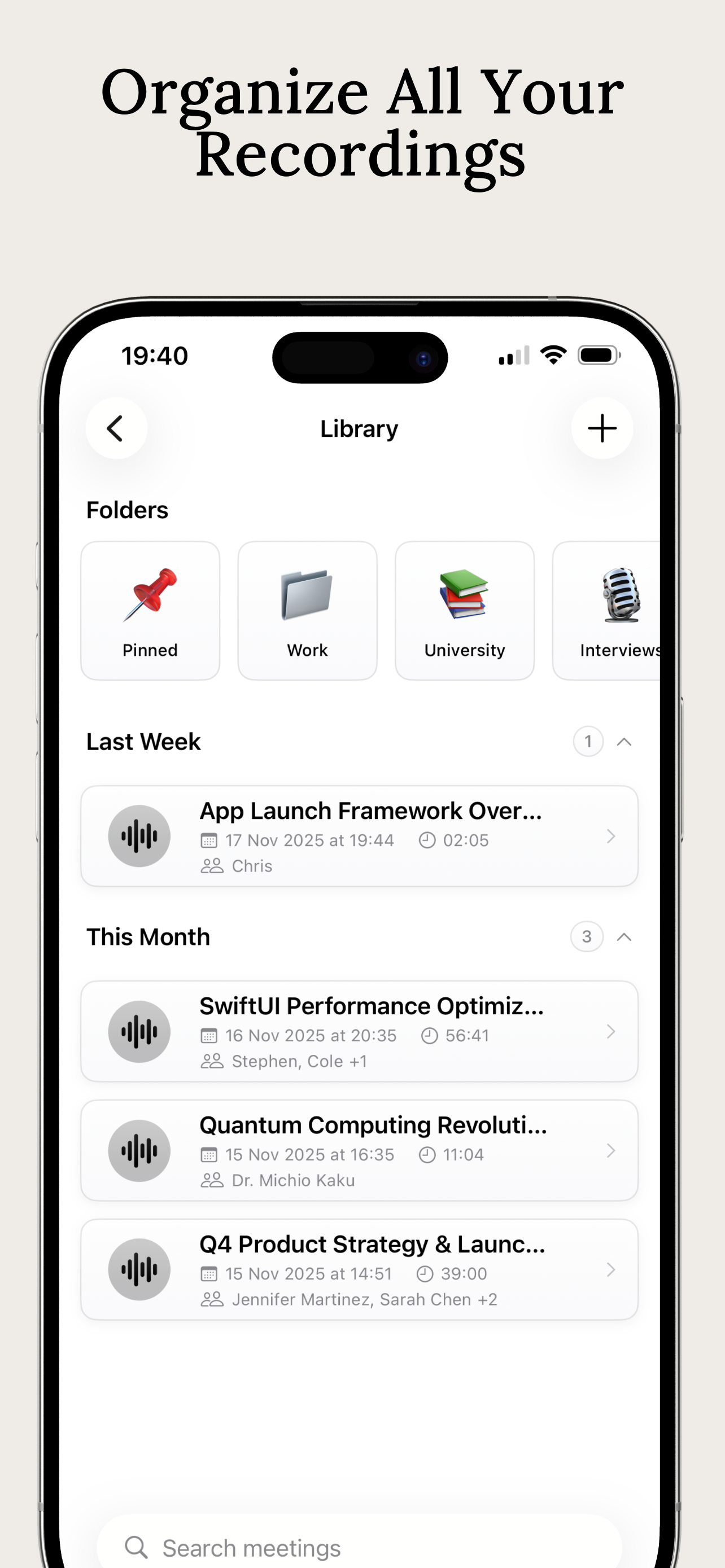 Whisperer AI Note Taker screenshot 5