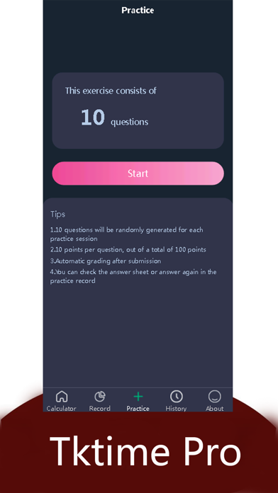 Tktime Pro Screenshot