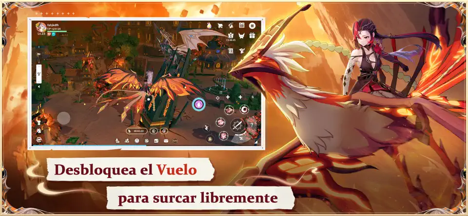 Captura de pantalla de The Legend Of Neverland en iPhone 2
