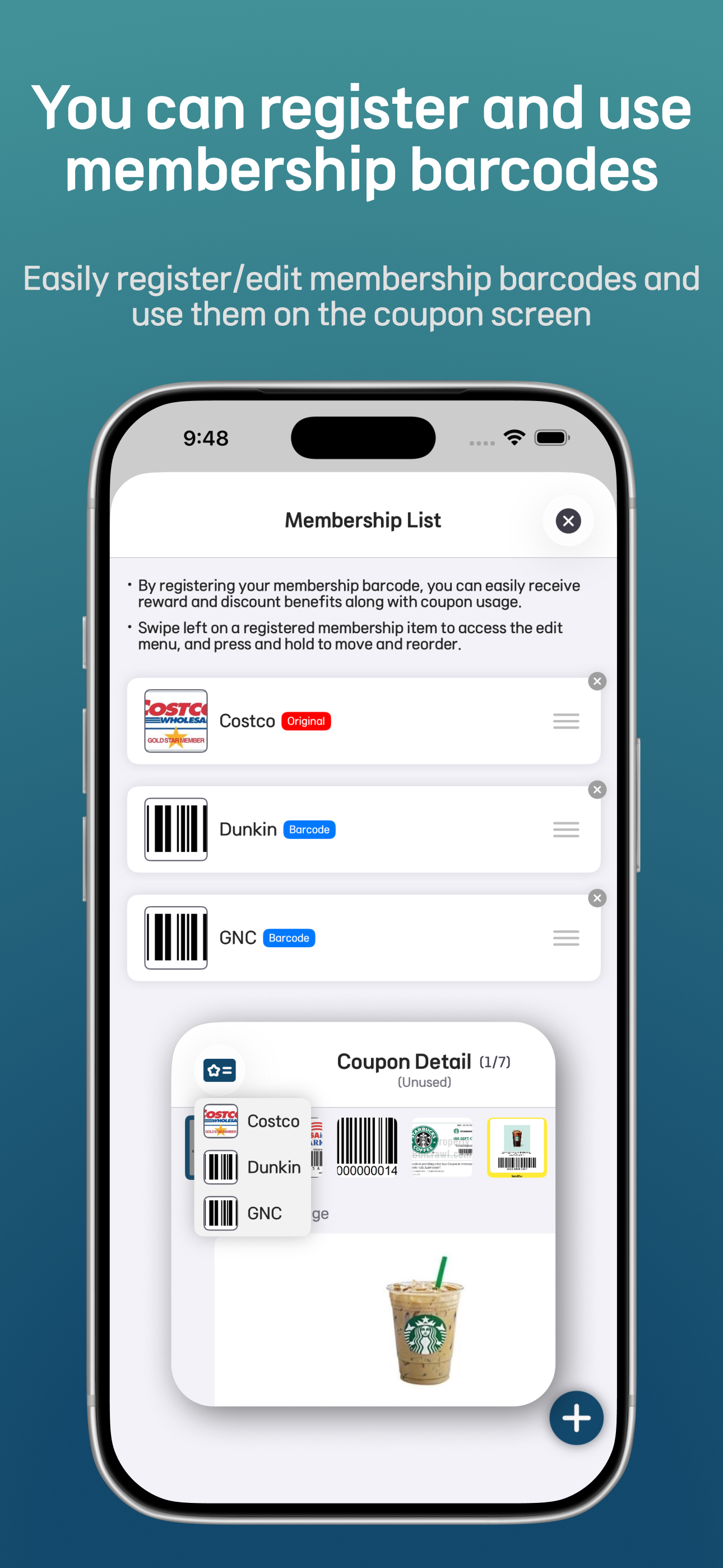 MyCouponBox - Easy Management