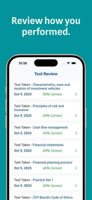 CFP Exam – Financial Planner screenshot 4
