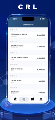 CRL - Cycle Ride Log iPhone screenshot 3