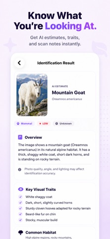 Animal Identifier: AniSnap iPhone screenshot