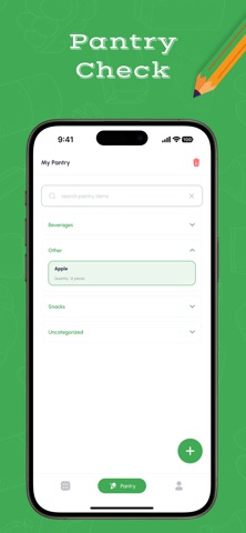 Shopping List: Pantry Check screenshot
